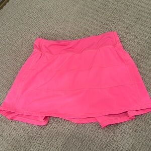 Neon Pink Lululemon Skirt - Size 6 Tall